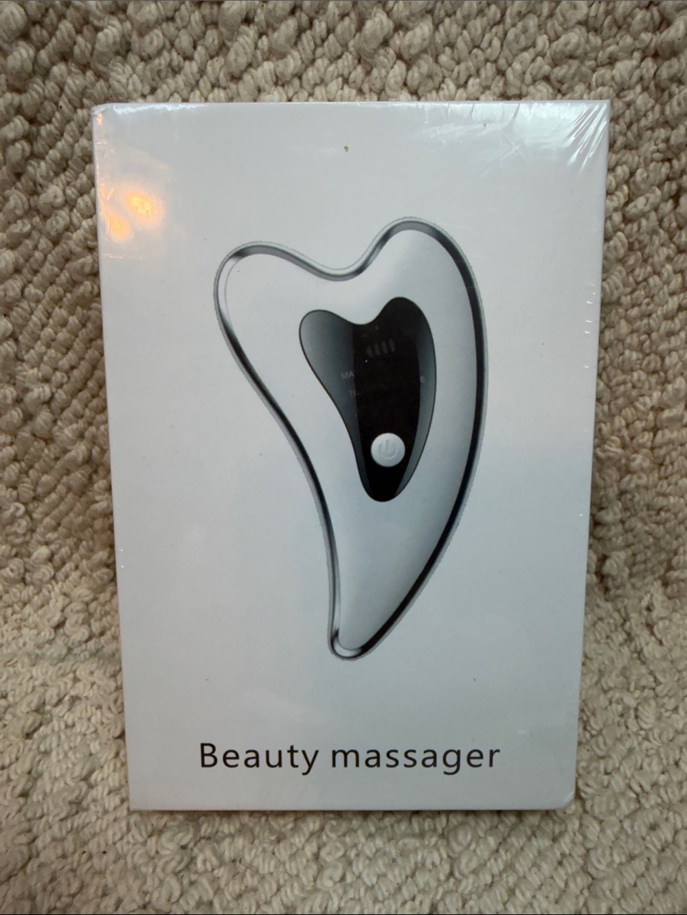Beauty Massager – White Facial & Body Massager NEW STILL WRAPPED IN PLASTIC